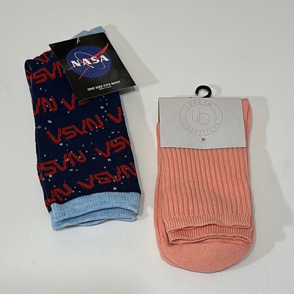 Urban Outfitters Accessories - 2 NEW URBAN OUTFITTERS SOCKS